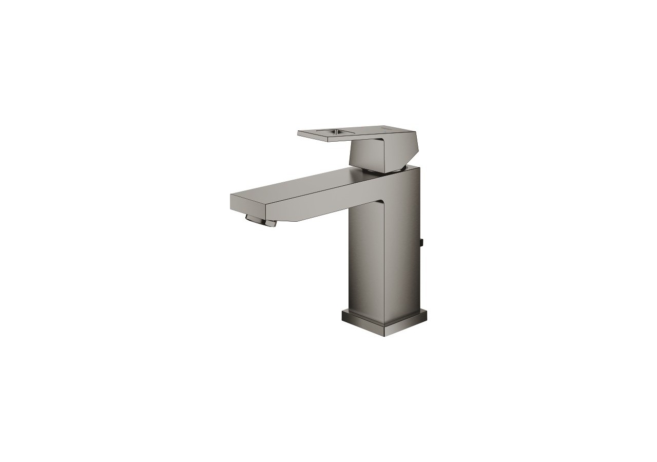 Eurocube mitigeur monocommande lavabo taille m Hard Graphite brossé - 23445AL0 - Grohe