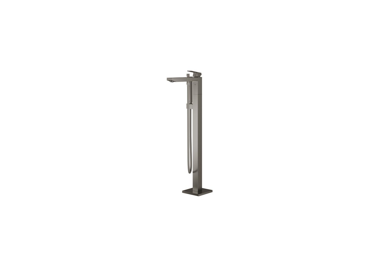 Eurocube mitigeur monocommande bain/douche hors sol Hard Graphite brossé - 23672AL1 - Grohe