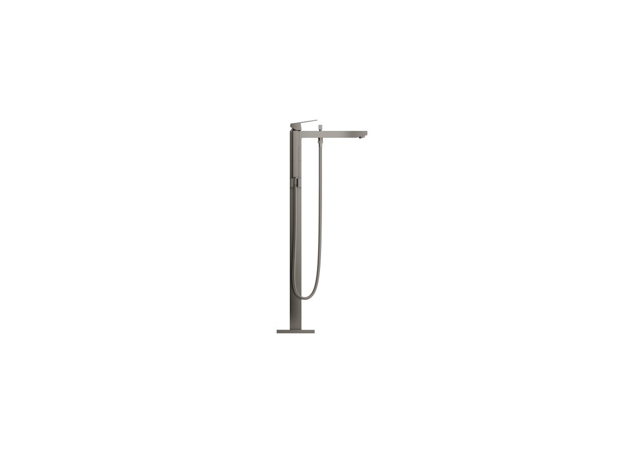 Eurocube mitigeur monocommande bain/douche hors sol Hard Graphite brossé - 23672AL1 - Grohe
