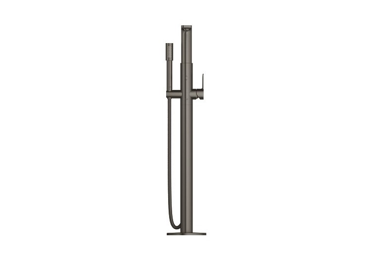 Lineare mitigeur monocommande bain/douche hors sol Hard Graphite brossé - 23792AL1 - Grohe