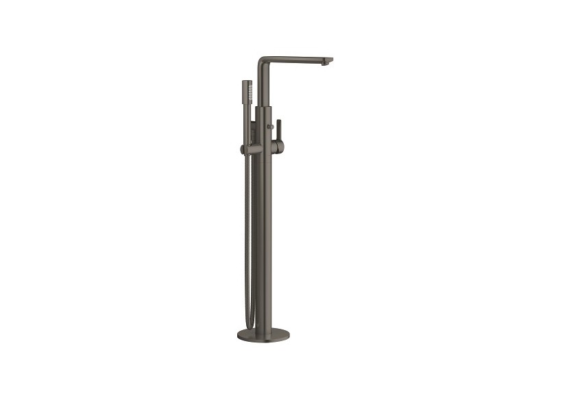 Lineare mitigeur monocommande bain/douche hors sol Hard Graphite brossé - 23792AL1 - Grohe