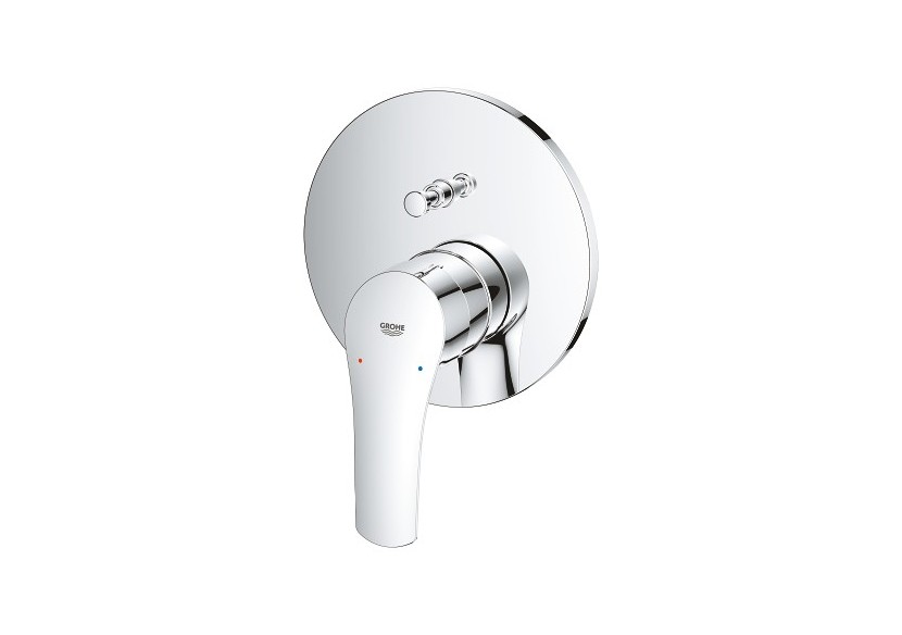 Eurosmart mitigeur monocommande 2 sorties avec inverseur Chromé - 24043003 - Grohe