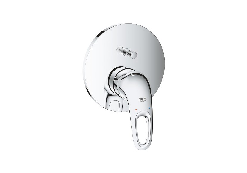 Eurostyle mitigeur monocommande 2 sorties avec inverseur Chromé - 24049003 - Grohe