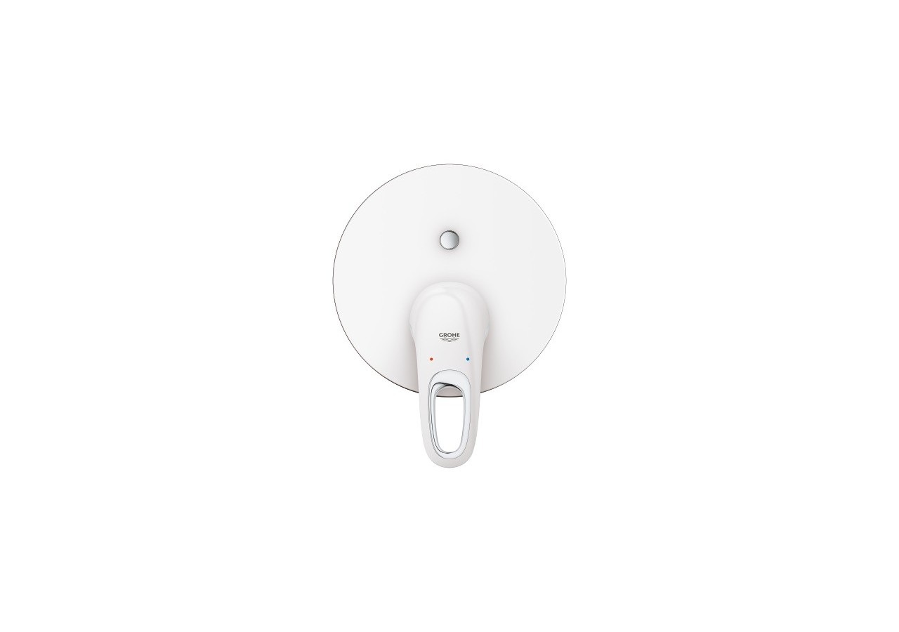 Eurostyle mitigeur monocommande 2 sorties avec inverseur Blanc - 24049LS3 - Grohe