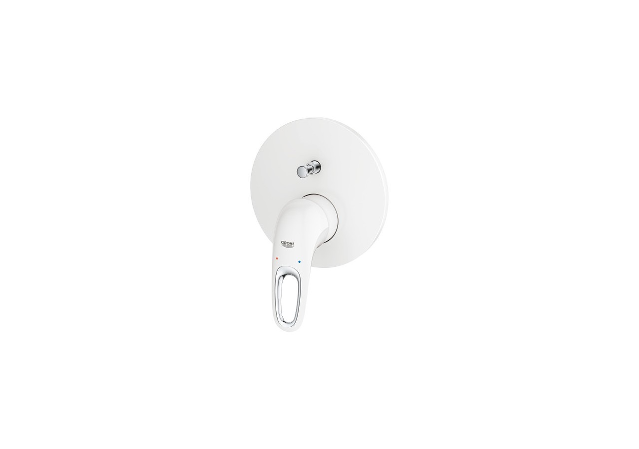 Eurostyle mitigeur monocommande 2 sorties avec inverseur Blanc - 24049LS3 - Grohe