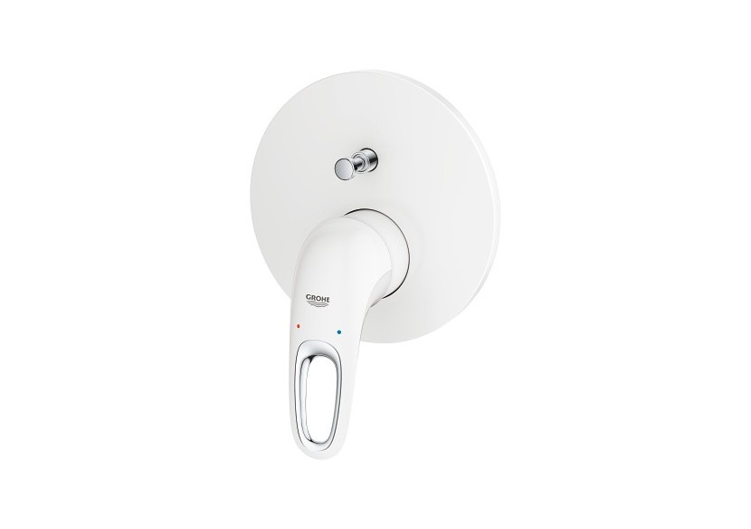 Eurostyle mitigeur monocommande 2 sorties avec inverseur Blanc - 24049LS3 - Grohe