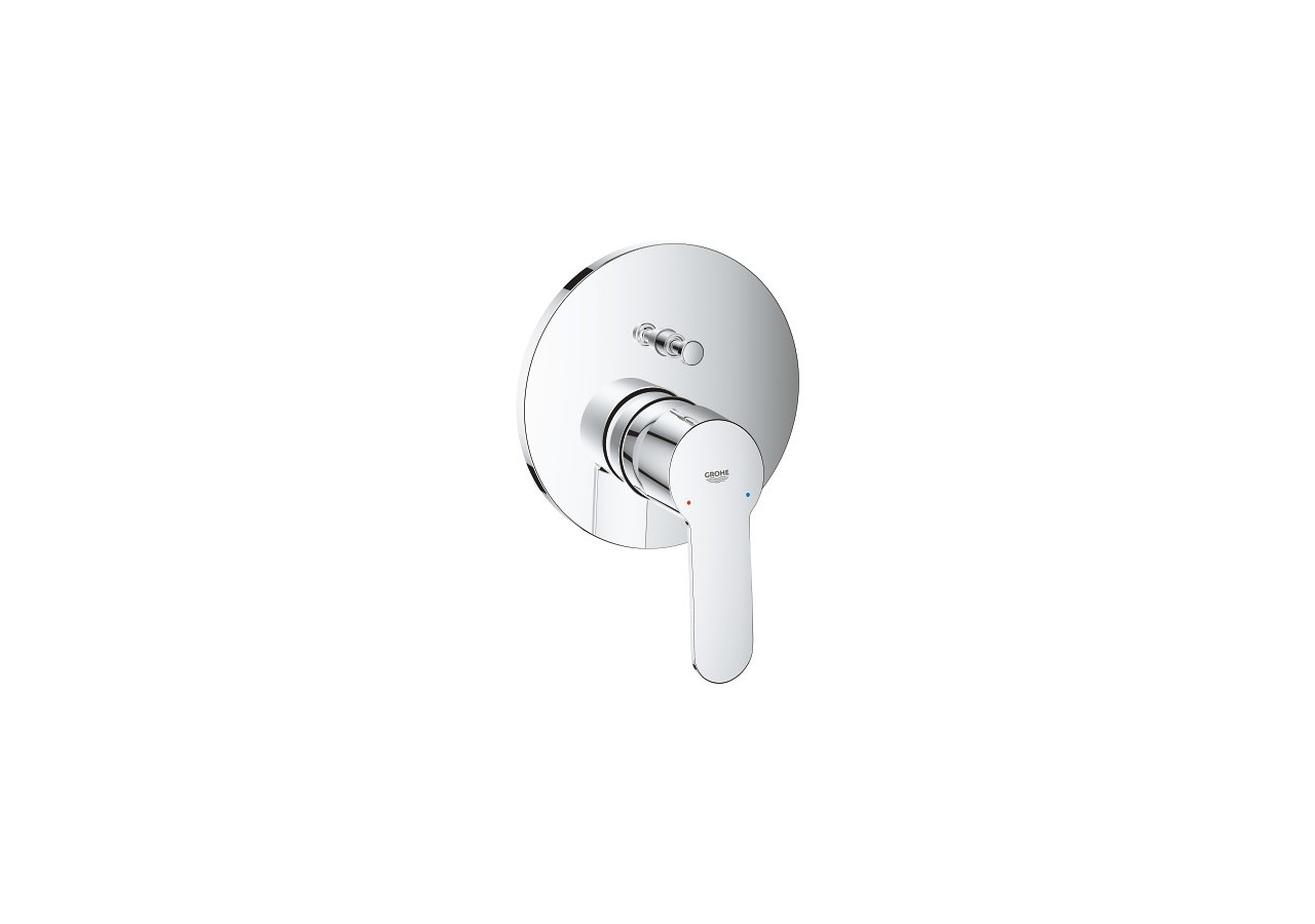 Eurostyle cosmopolitan mitigeur monocommande 2 sorties avec inverseur Chromé - 24052002 - Grohe