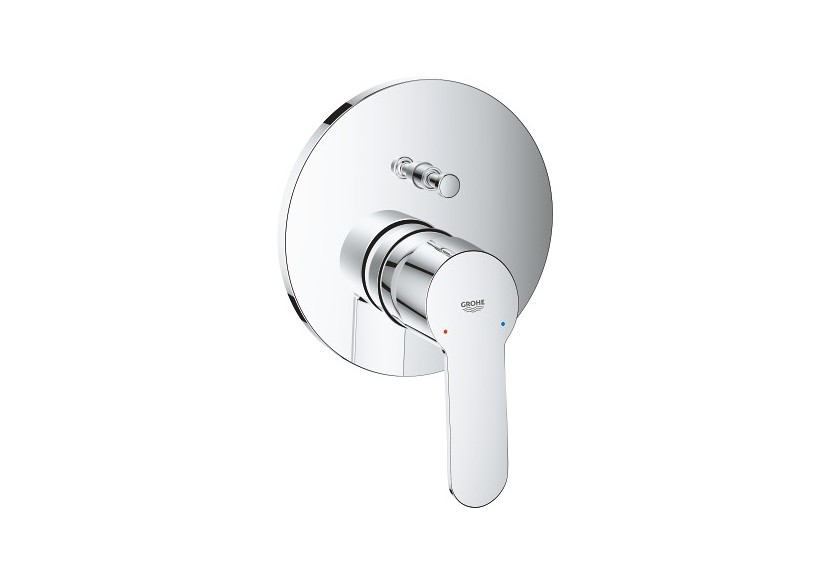 Eurostyle cosmopolitan mitigeur monocommande 2 sorties avec inverseur Chromé - 24052002 - Grohe