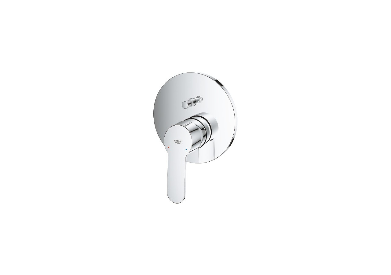Eurostyle cosmopolitan mitigeur monocommande 2 sorties avec inverseur Chromé - 24052002 - Grohe