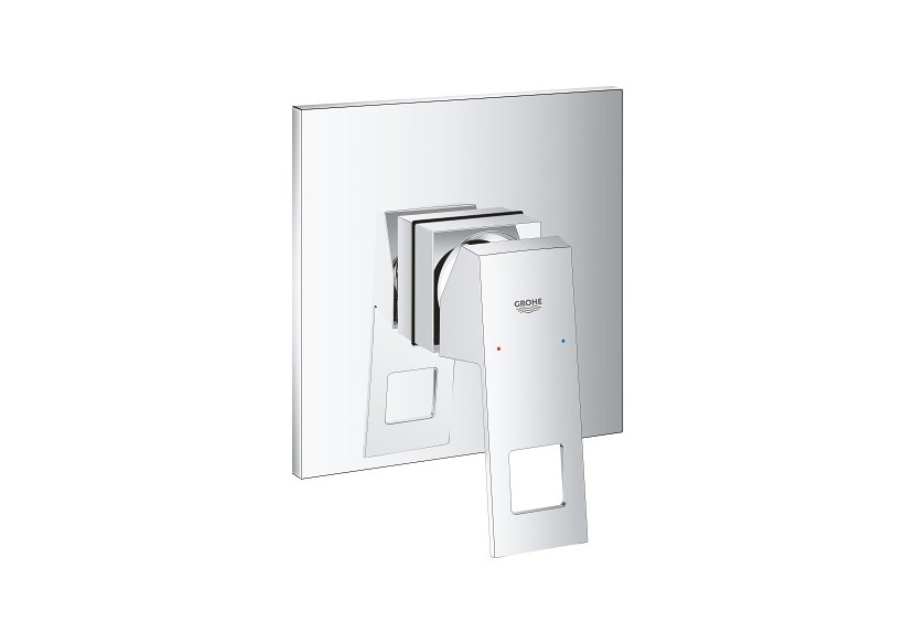 Eurocube mitigeur monocommande 1 sortie Chromé - 24061000 - Grohe