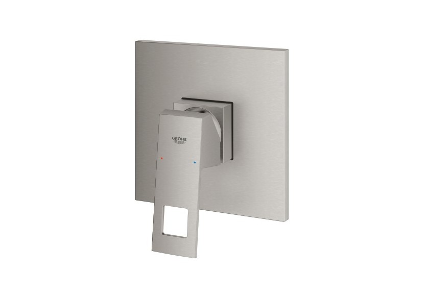 Eurocube mitigeur monocommande 1 sortie Supersteel - 24061DC0 - Grohe