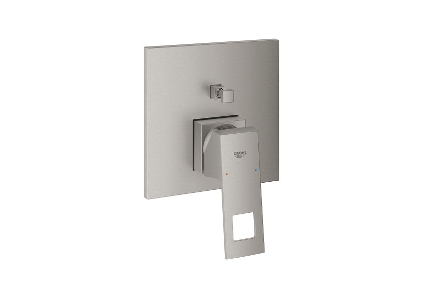 Eurocube mitigeur monocommande 2 sorties avec inverseur Supersteel - 24062DC0 - Grohe