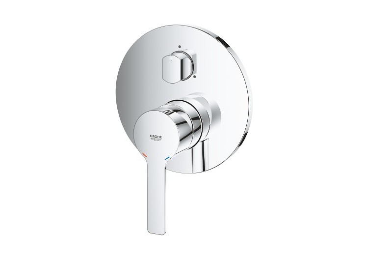 Lineare mitigeur monocommande 3 sorties avec inverseur Chromé - 24095001 - Grohe