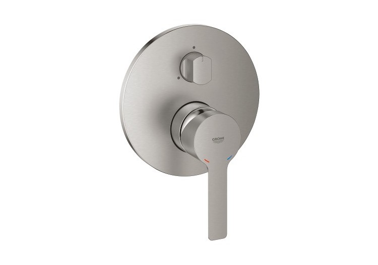 Lineare mitigeur monocommande 3 sorties avec inverseur Supersteel - 24095DC1 - Grohe 2