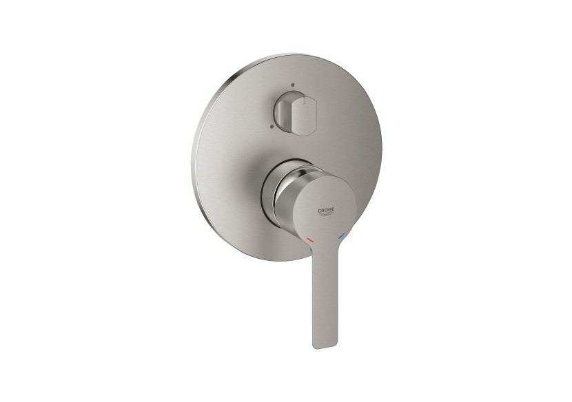 Lineare mitigeur monocommande 3 sorties avec inverseur Supersteel - 24095DC1 - Grohe