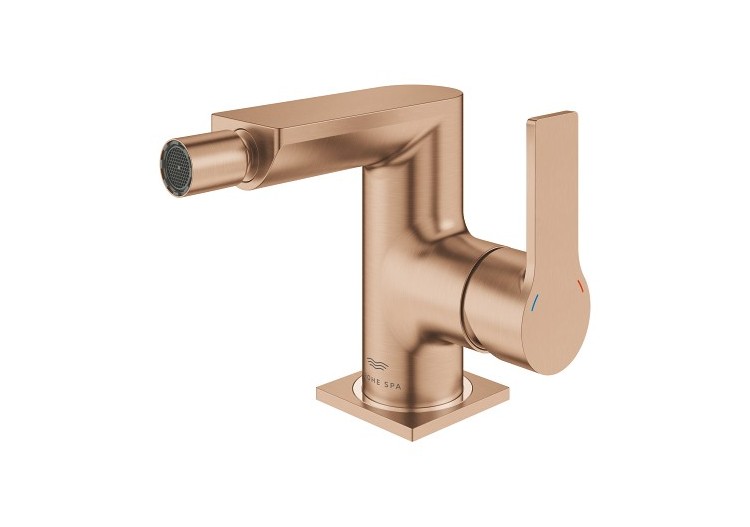 Allure mitigeur monocommande bidet Warm Sunset brossé - 24160DL1 - Grohe 2