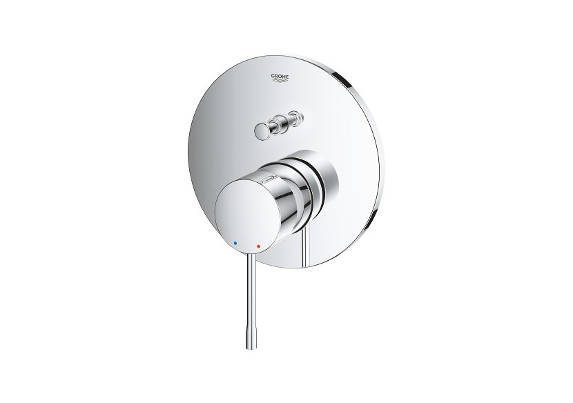 Essence mitigeur monocommande 2 sorties avec inverseur Chromé - 24167001 - Grohe