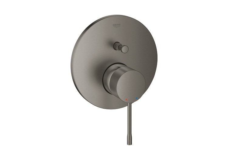 Essence mitigeur monocommande 2 sorties avec inverseur Hard Graphite brossé - 24167AL1 - Grohe 2