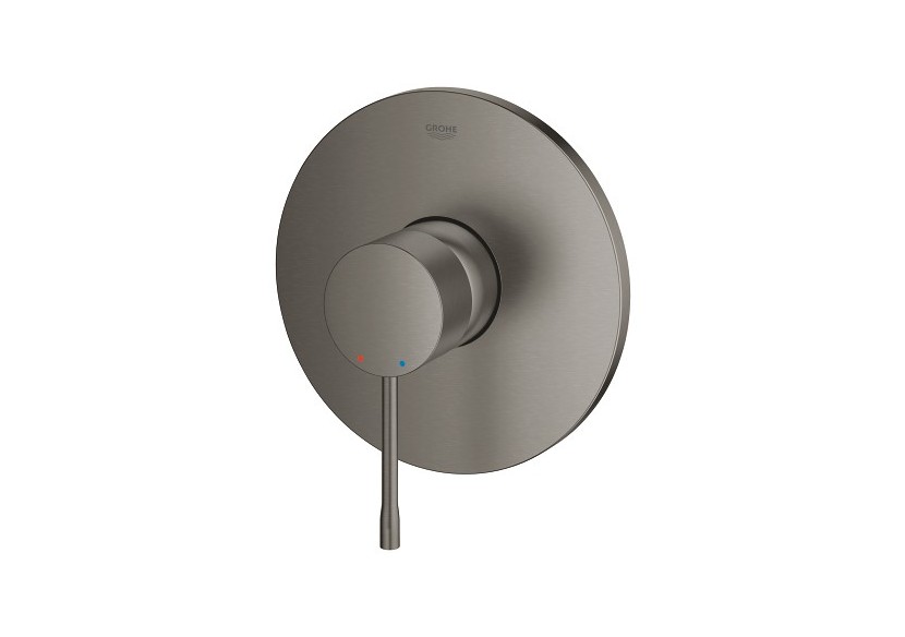 Essence mitigeur monocommande 1 sortie Hard Graphite brossé - 24168AL1 - Grohe