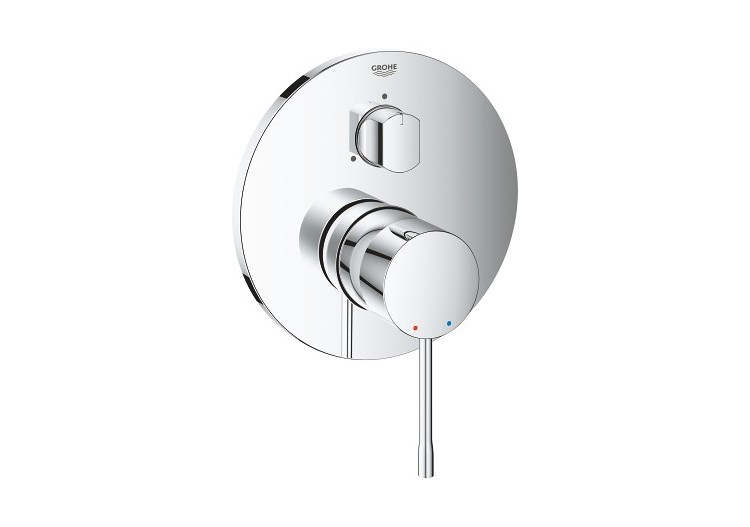 Essence mitigeur monocommande 3 sorties avec inverseur Chromé - 24169001 - Grohe 2