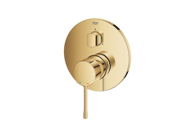 Essence mitigeur monocommande 3 sorties avec inverseur Cool Sunrise - 24169GL1 - Grohe