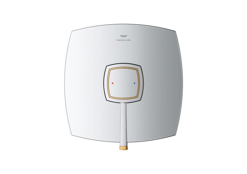 Grandera mitigeur monocommande 1 sortie Chromé/doré - 24259IG0 - Grohe