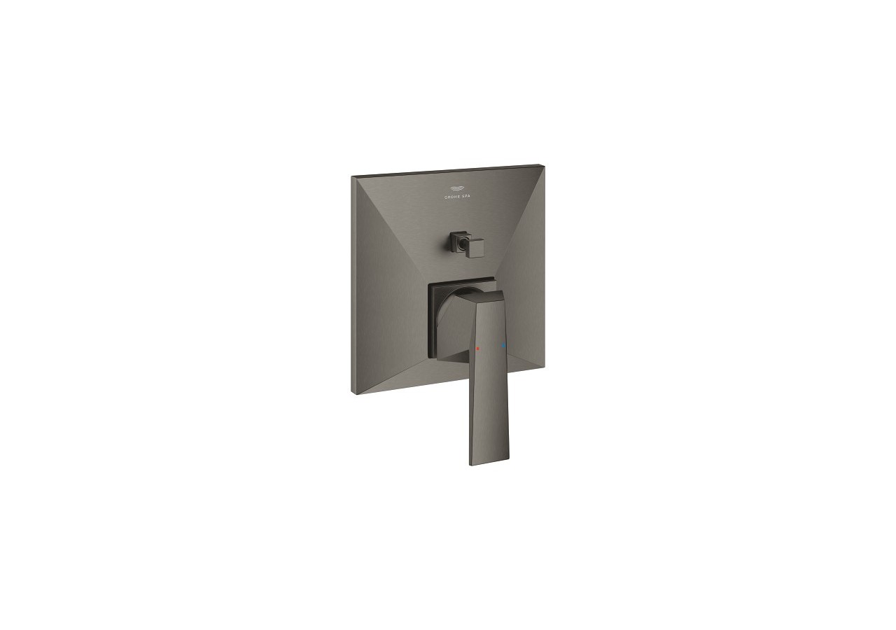 Allure brillant mitigeur monocommande 2 sorties avec inverseur Hard Graphite brossé - 24279AL0 - Grohe