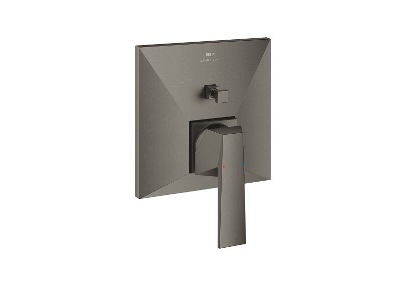 Allure brillant mitigeur monocommande 2 sorties avec inverseur Hard Graphite brossé - 24279AL0 - Grohe