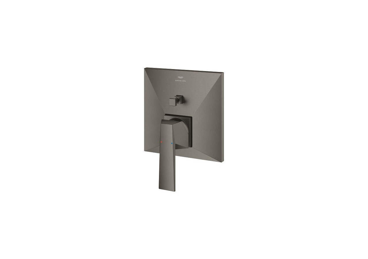 Allure brillant mitigeur monocommande 2 sorties avec inverseur Hard Graphite brossé - 24279AL0 - Grohe