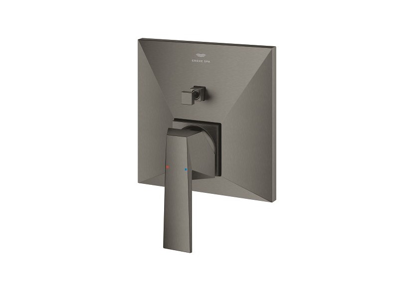 Allure brillant mitigeur monocommande 2 sorties avec inverseur Hard Graphite brossé - 24279AL0 - Grohe
