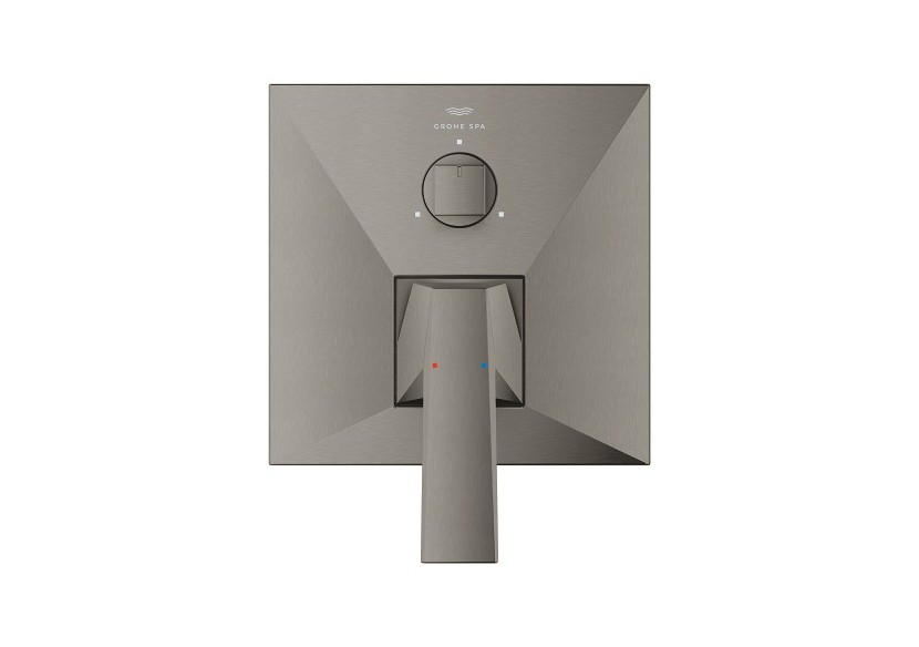 Allure brillant mitigeur monocommande 3 sorties avec inverseur Hard Graphite brossé - 24340AL0 - Grohe