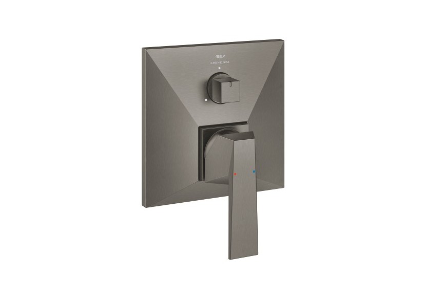 Allure brillant mitigeur monocommande 3 sorties avec inverseur Hard Graphite brossé - 24340AL0 - Grohe