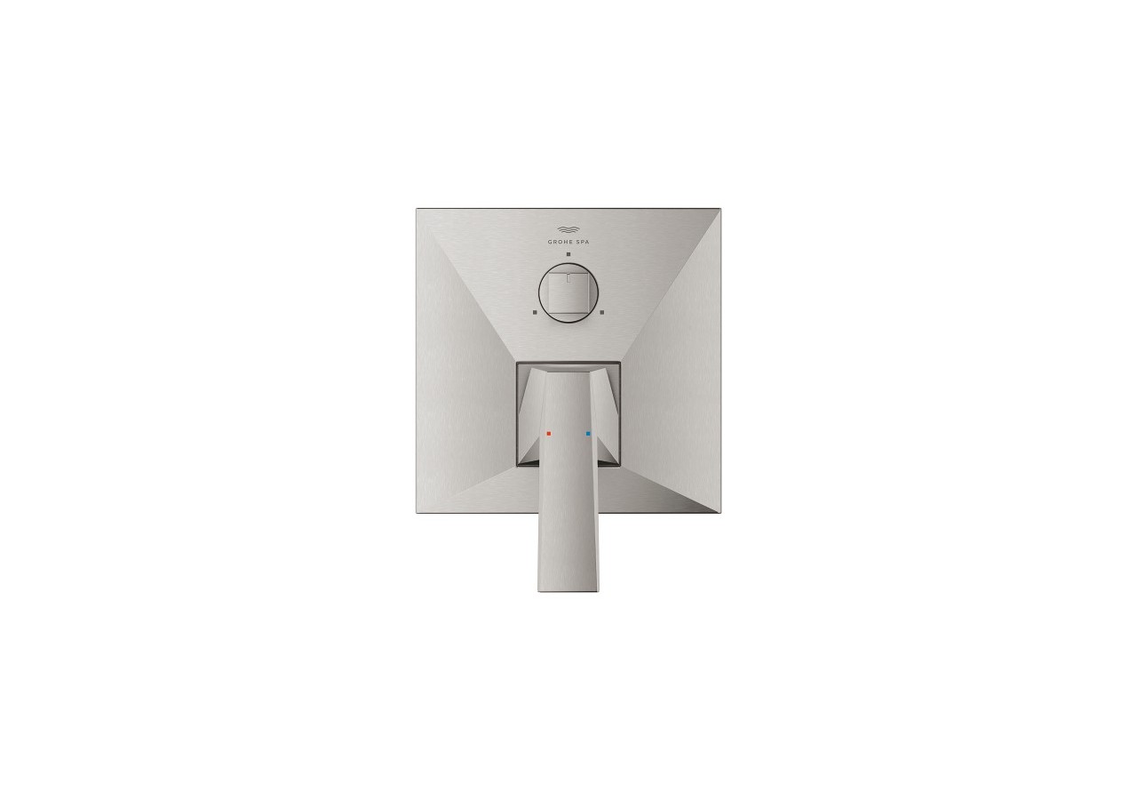 Allure brillant mitigeur monocommande 3 sorties avec inverseur Supersteel - 24340DC0 - Grohe