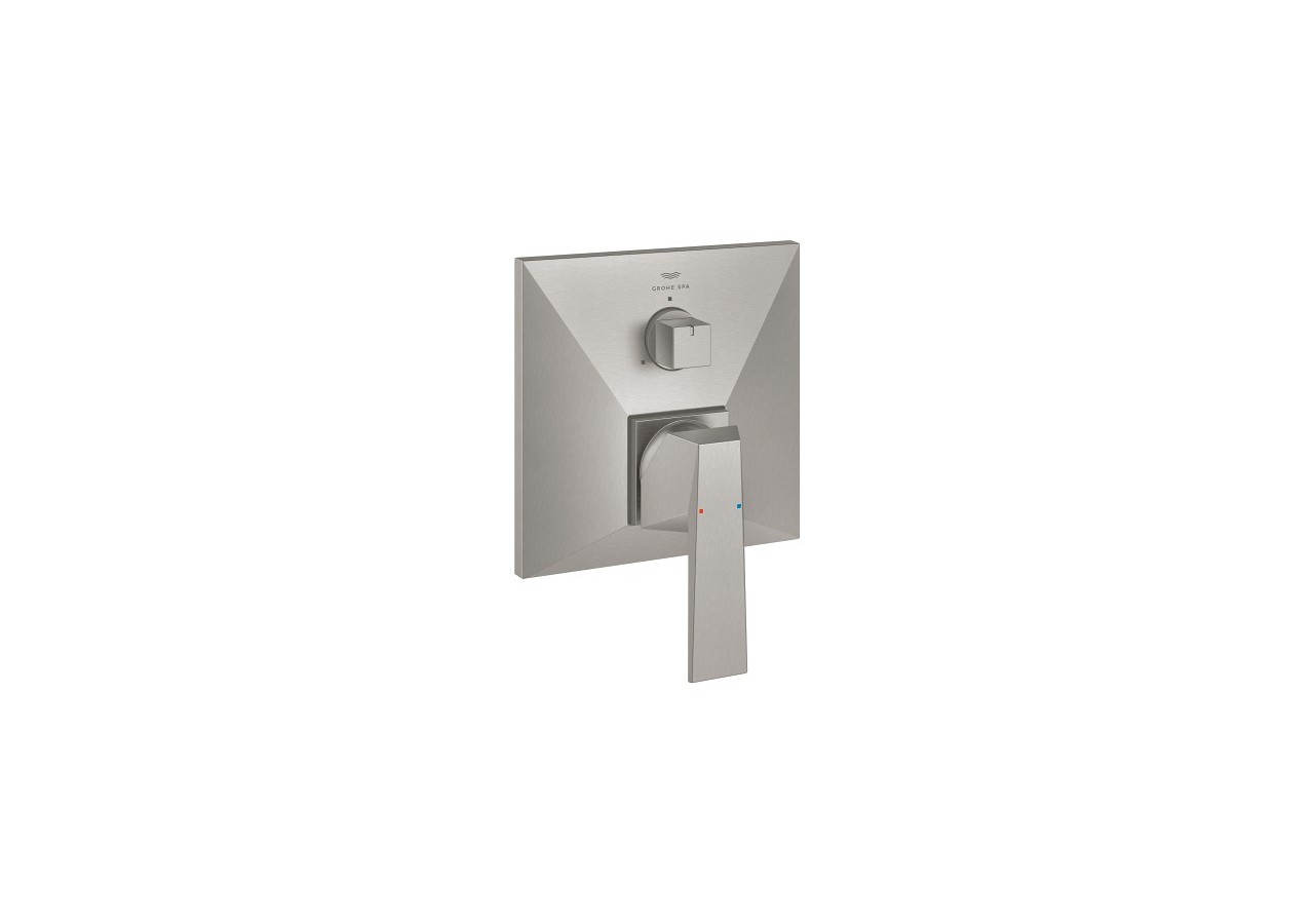 Allure brillant mitigeur monocommande 3 sorties avec inverseur Supersteel - 24340DC0 - Grohe