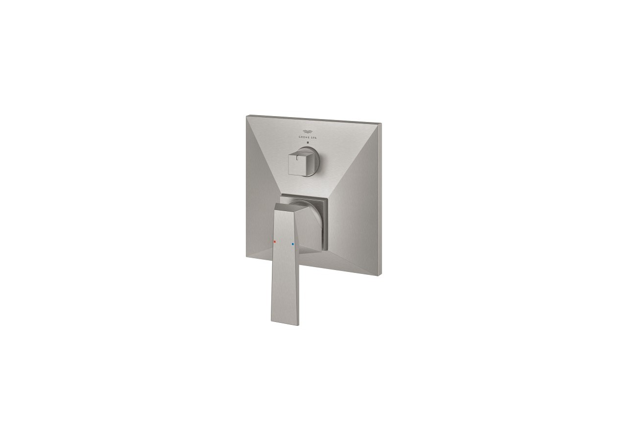 Allure brillant mitigeur monocommande 3 sorties avec inverseur Supersteel - 24340DC0 - Grohe