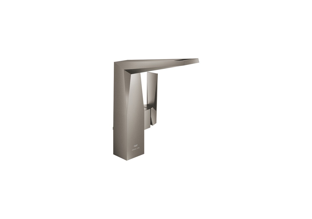 Allure brillant mitigeur monocommande lavabo taille l Hard Graphite brossé - 24344AL0 - Grohe