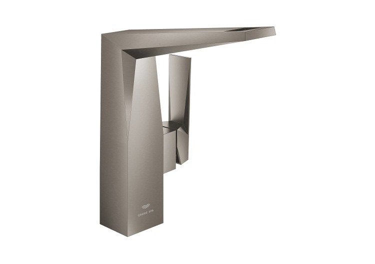 Allure brillant mitigeur monocommande lavabo taille l Hard Graphite brossé - 24345AL0 - Grohe 2