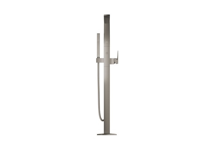 Allure brillant mitigeur monocommande bain/douche hors sol Hard Graphite brossé - 24348AL0 - Grohe