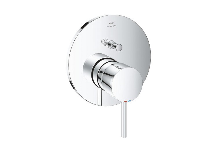 Atrio mitigeur monocommande 2 sorties avec inverseur Chromé - 24355000 - Grohe 2