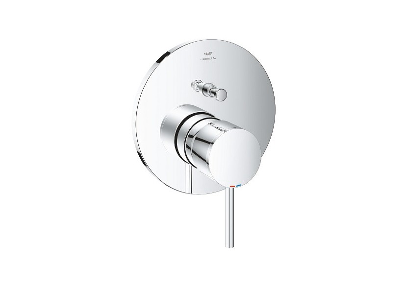 Atrio mitigeur monocommande 2 sorties avec inverseur Chromé - 24355000 - Grohe