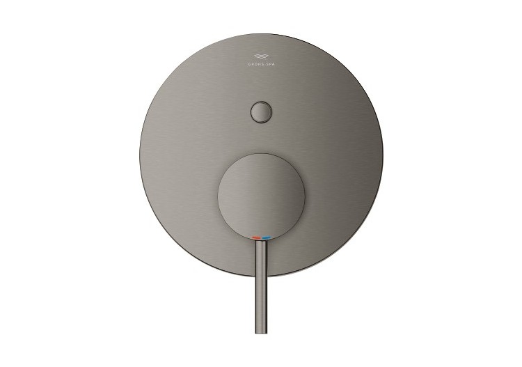 Atrio mitigeur monocommande 2 sorties avec inverseur Hard Graphite brossé - 24355AL0 - Grohe