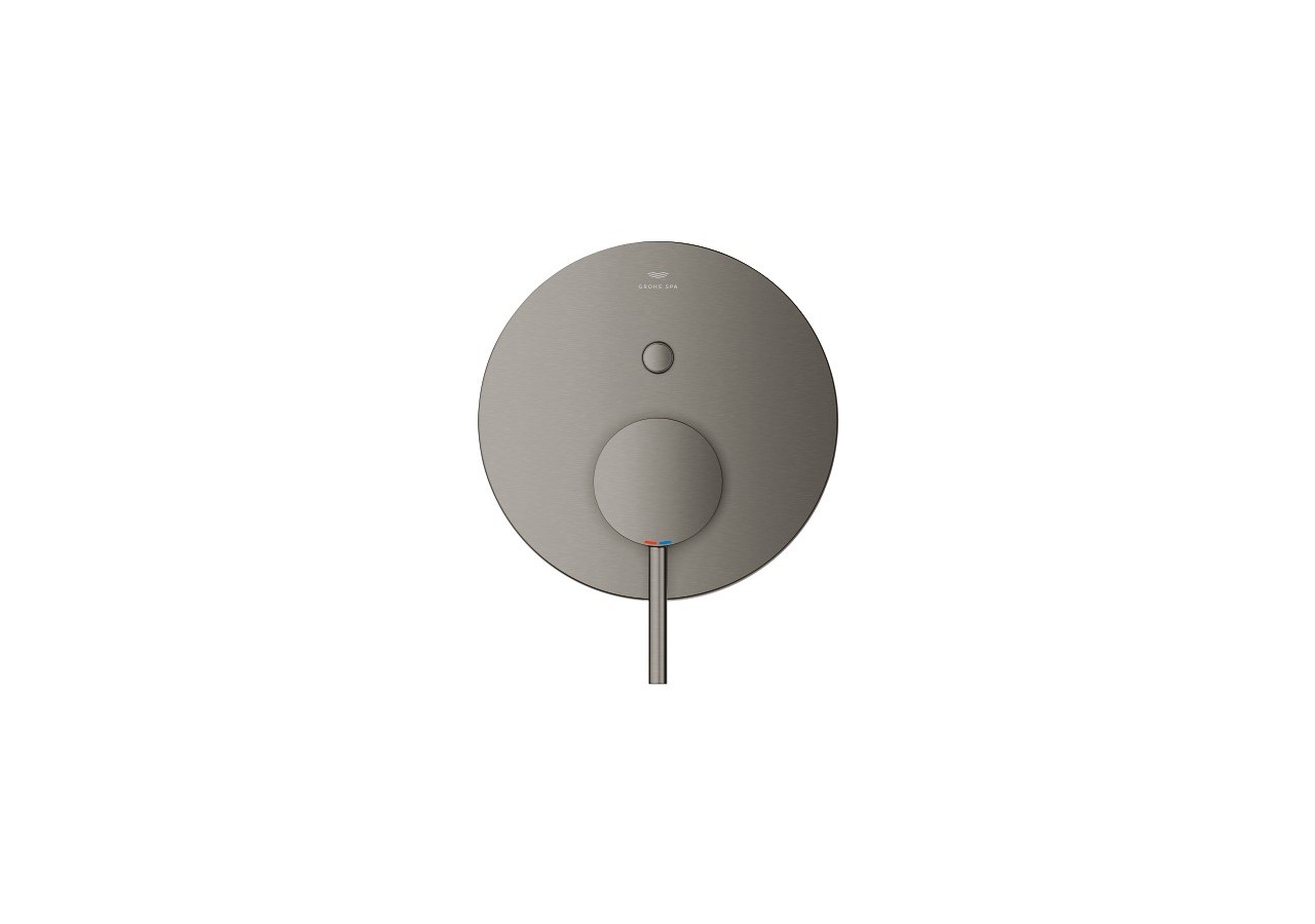 Atrio mitigeur monocommande 2 sorties avec inverseur Hard Graphite brossé - 24355AL0 - Grohe