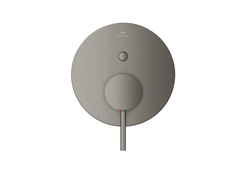 Atrio mitigeur monocommande 2 sorties avec inverseur Hard Graphite brossé - 24355AL0 - Grohe