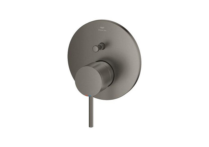 Atrio mitigeur monocommande 2 sorties avec inverseur Hard Graphite brossé - 24355AL0 - Grohe