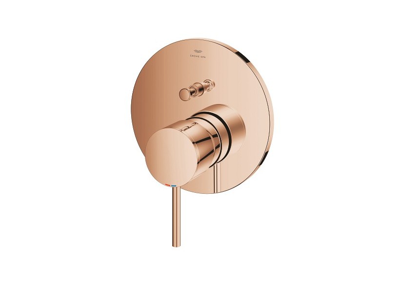 Atrio mitigeur monocommande 2 sorties avec inverseur Warm Sunset - 24355DA0 - Grohe
