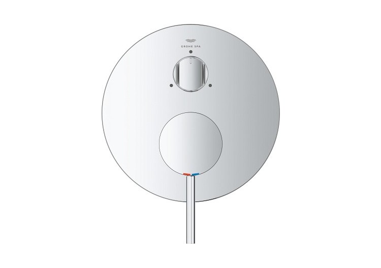 Atrio mitigeur monocommande 3 sorties avec inverseur Chromé - 24356000 - Grohe