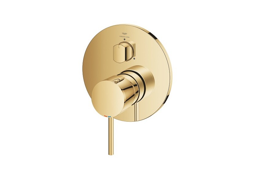 Atrio mitigeur monocommande 3 sorties avec inverseur Cool Sunrise - 24356GL0 - Grohe