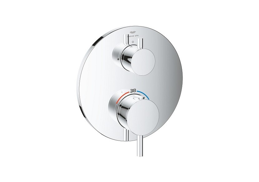 Atrio mitigeur thermostatique 1 sortie avec vanne d'arrêt Chromé - 24357000 - Grohe