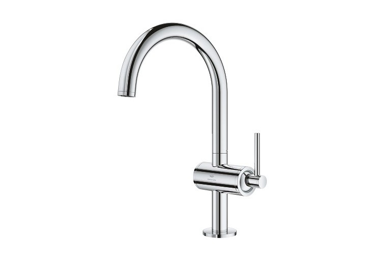 Atrio mitigeur monocommande lavabo taille l Chromé - 24362000 - Grohe