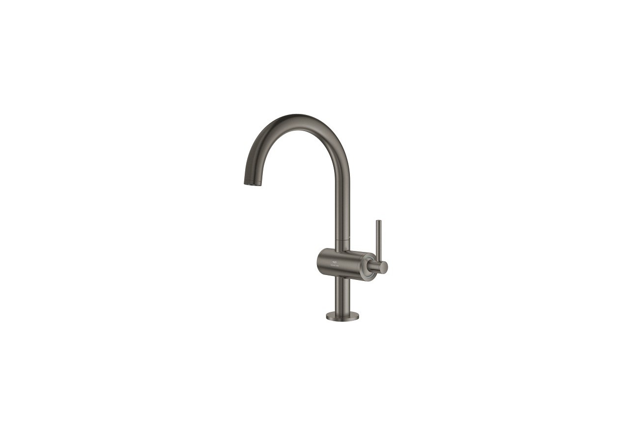 Atrio mitigeur monocommande lavabo taille l Hard Graphite brossé - 24362AL0 - Grohe